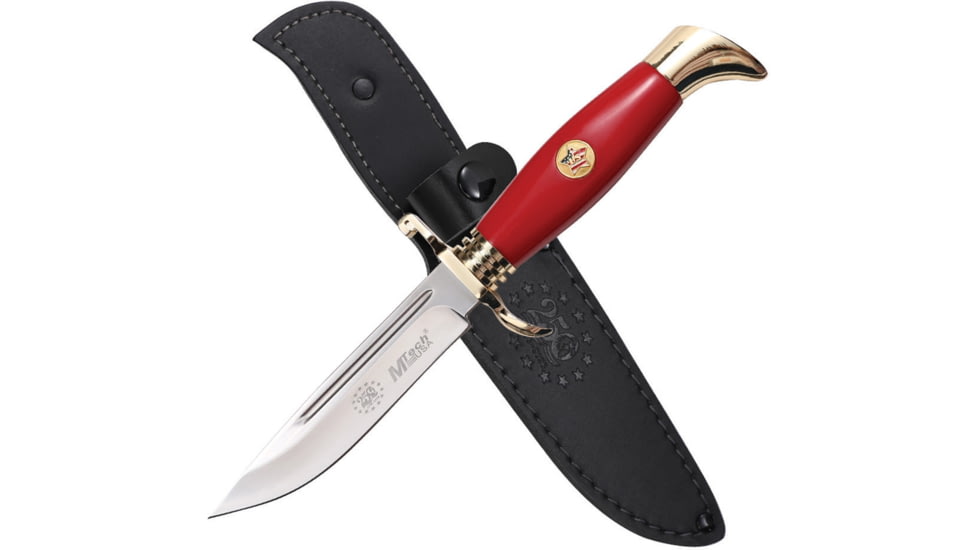 Mtech Fixed Blade Red, MTFIX009RD