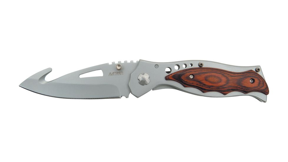 Mtech Guthook Framelock Knife, 4.5in. Closed MTA073