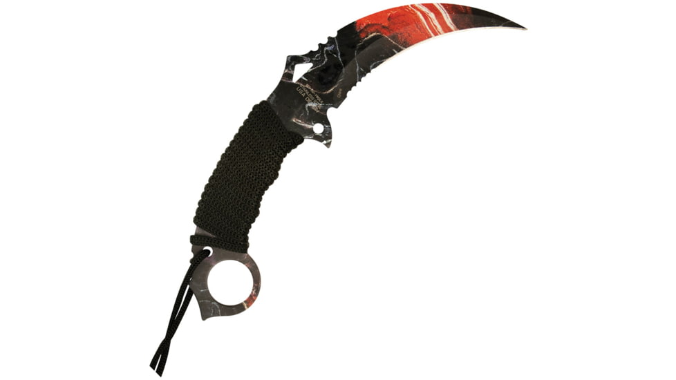 Mtech Karambit Fixed Blade Red