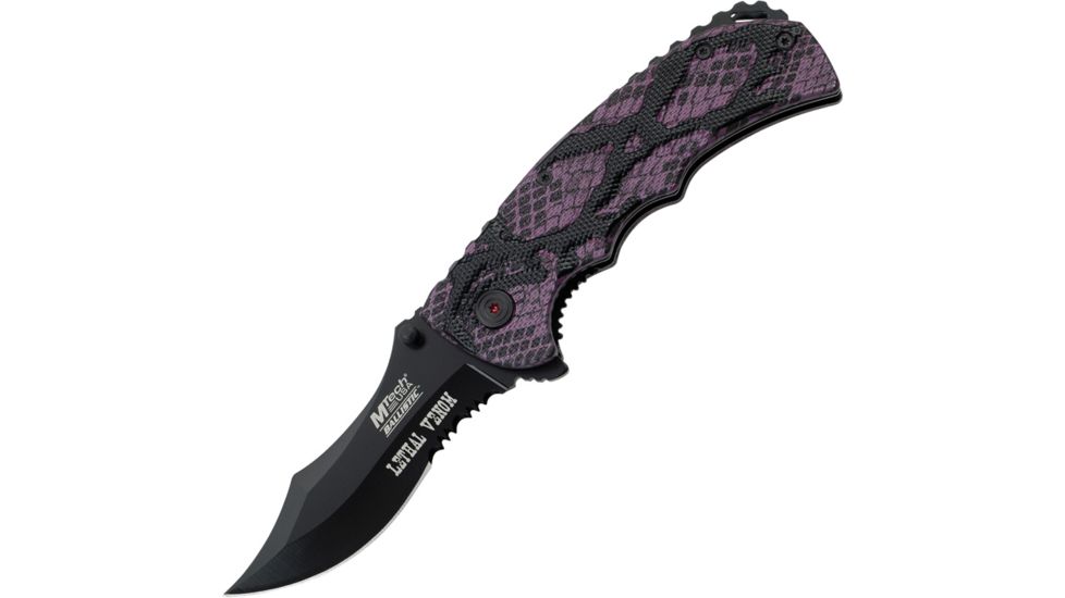 Mtech Lethal Venom Linerlock Knife, 4.75in. Closed MTA809PE