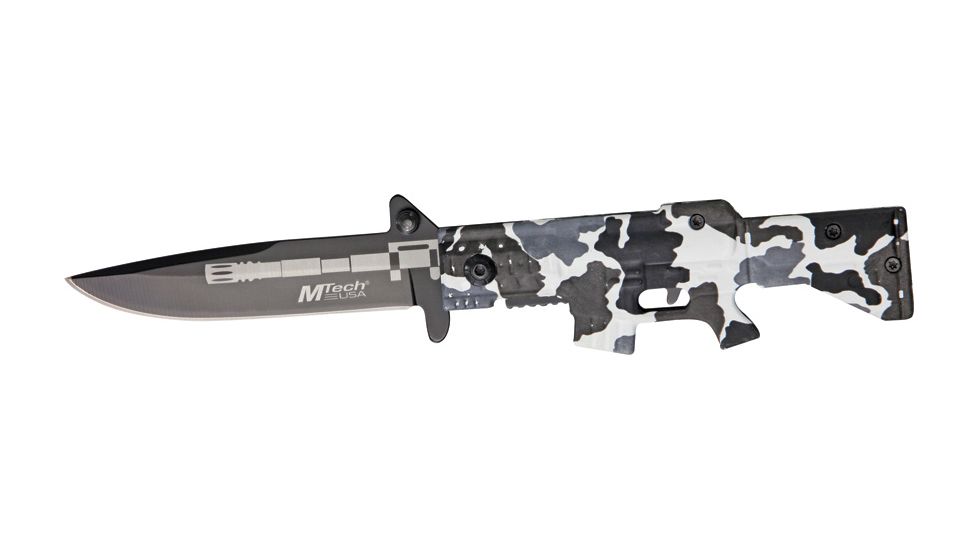 Mtech M-16 Linerlock Knife, 4.5in. Closed MT741DW