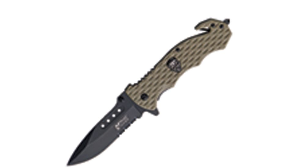 Mtech Skull Linerlock Tan, Knife MTX803TNS
