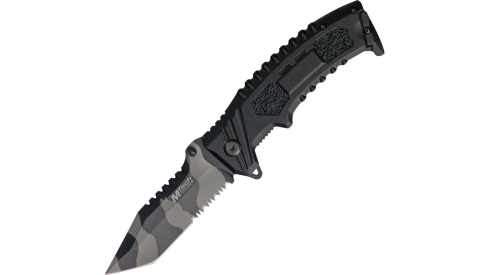 Mtech Tactical Partially Serrated Blade, 4.75in. Closed MT794TU