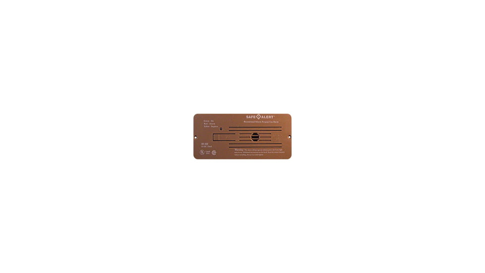 MTI Industries Safe T Alert 30 Series Propane/Lp Gas Alarm - Flush Mount, Brown, 30-442-P-BR