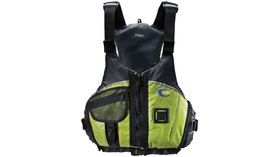 MTI Underdog Pfdiva Lg/xl Mango/blue MTI-705E-1EB56