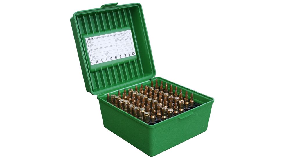 MTM 100 Round Rifle Ammo Box R10010
