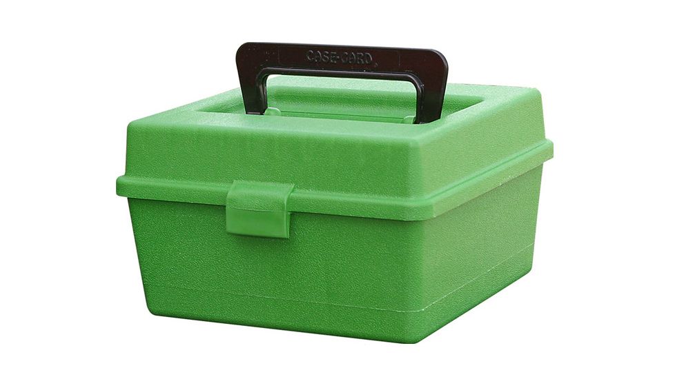 MTM 100 Round WSM/WSSM Green Rifle Ammo Box R100MAG10
