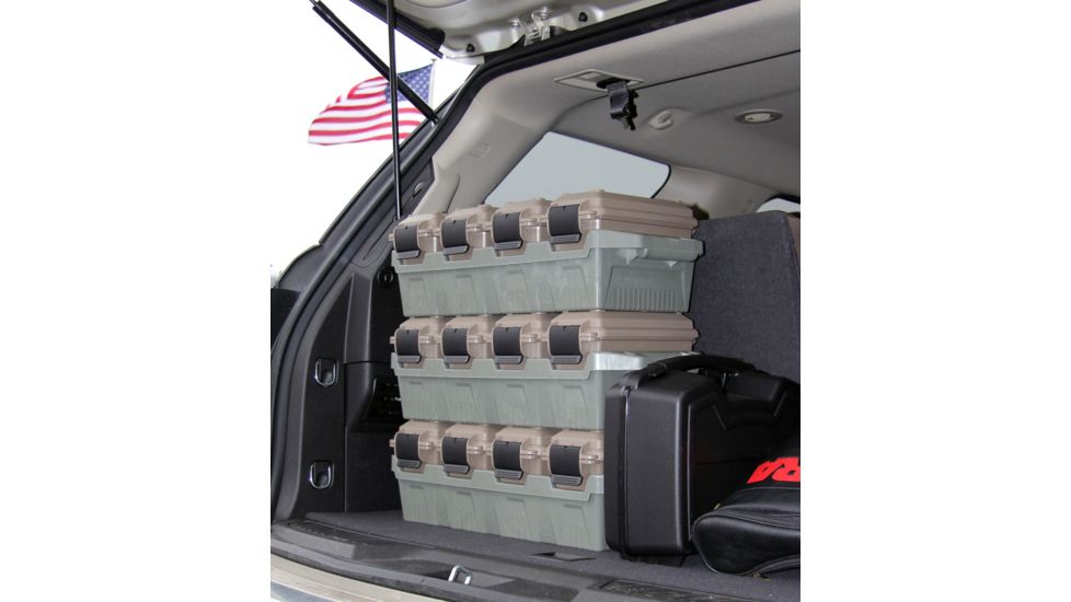 MTM 4-Can Ammo Crate, Dark Earth, AC4C