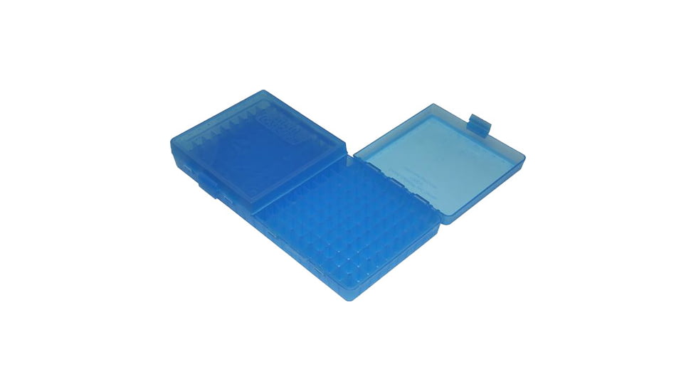 Mtm Ammo Box .45acp/.40sw/10mm 200-rounds Clear Blue