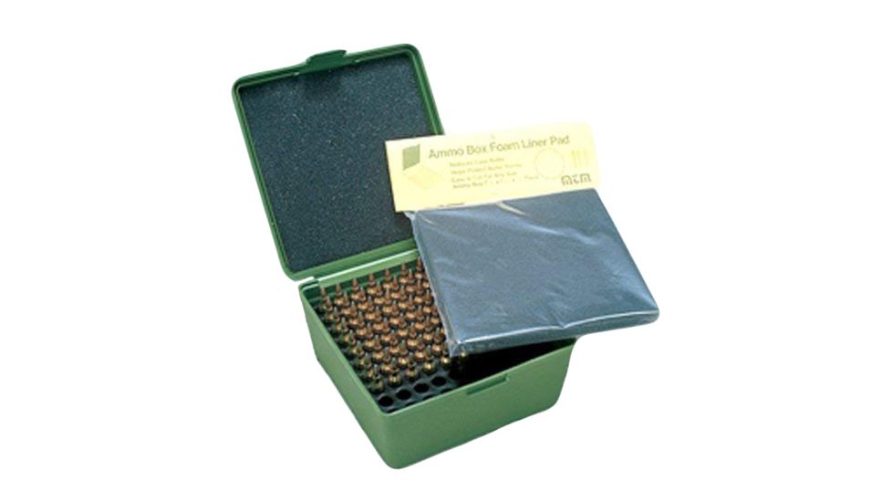 MTM Ammo Box Foam Liners Stops Rattle Fits Upto R-100 FL-1-42
