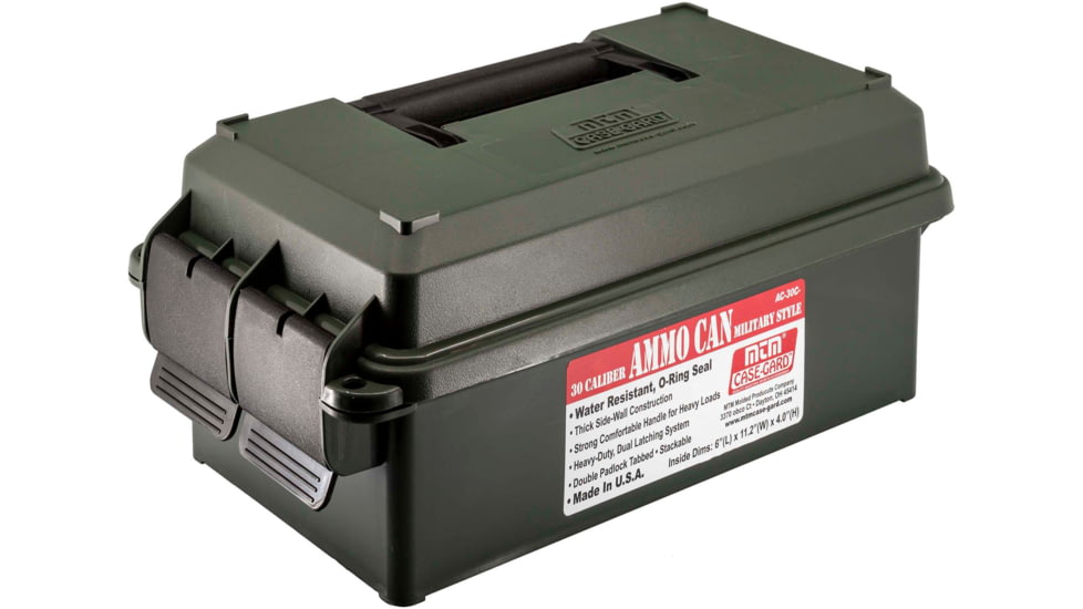 MTM Ammo Can 30 Caliber, PALLET Pack Short, Forest Green, AC30P