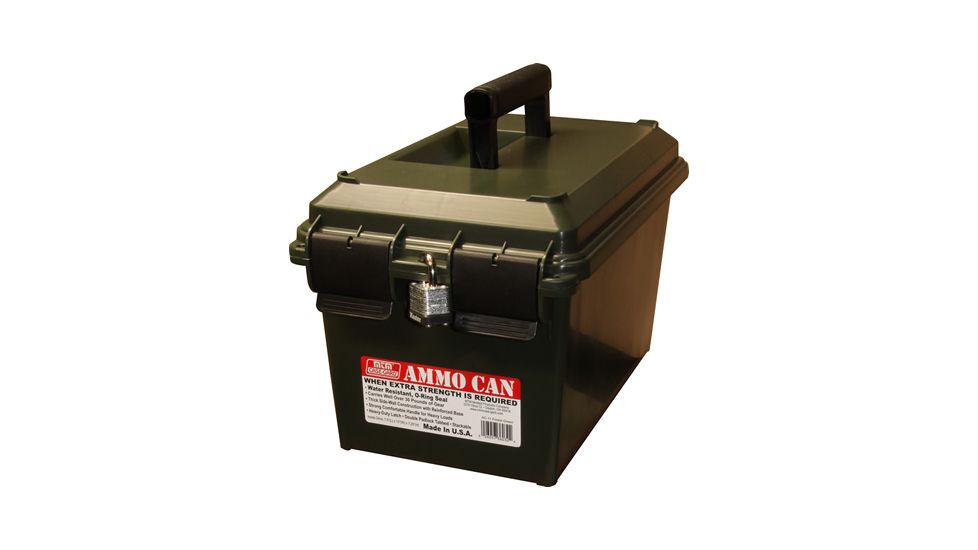 MTM Ammo Can for Bulk Ammo, Bulk-Packed PALLET pack, Forest Green AC11P