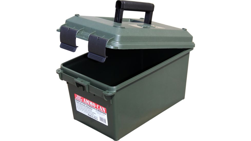 MTM Ammo Can for Bulk Ammo, Bulk-Packed PALLET pack, Forest Green, AC11P