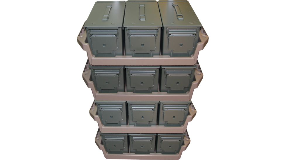 MTM Ammo Can Tray for Metal Cans 50 Cal., Dark Earth, MAC50