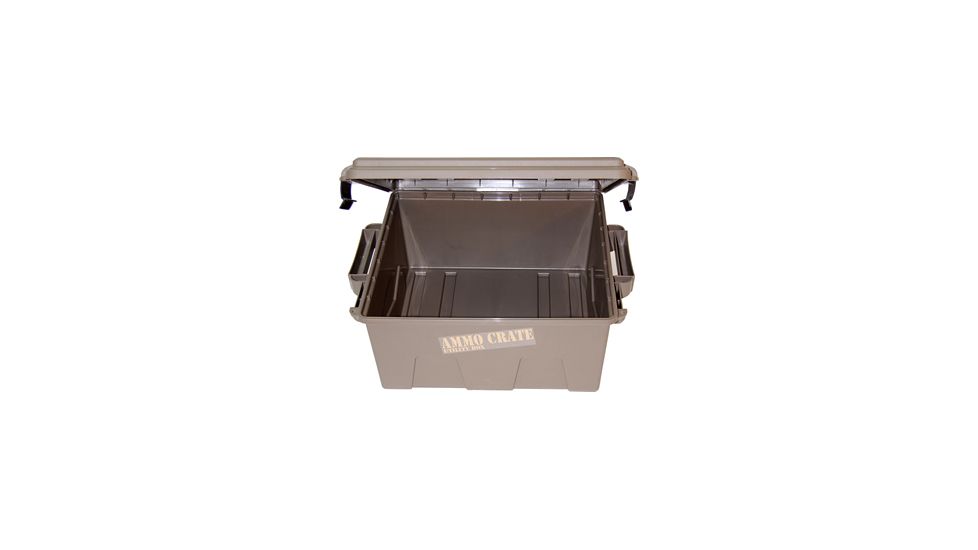 MTM ammo Crate 7.25 deep, Dk Earth, large ACR8-72