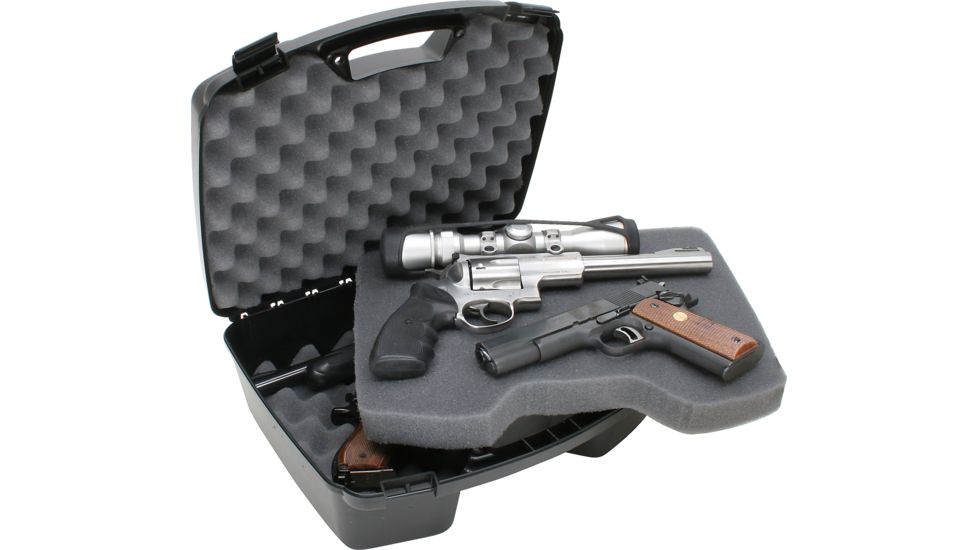 MTM Black Four Pistol Handgun Case 81140