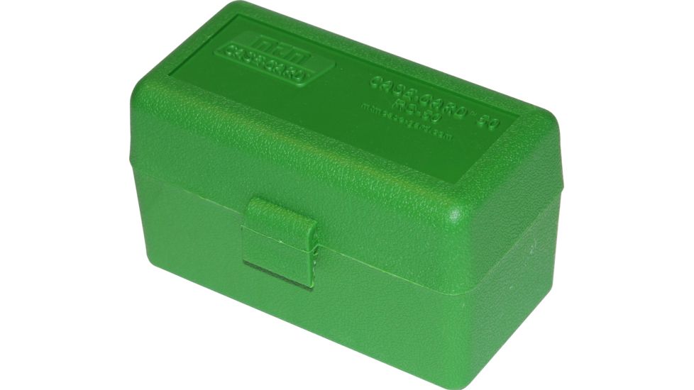 MTM Case-Gard 50 Rifle Ammo Boxes .222 &amp; .222 Magnum Green