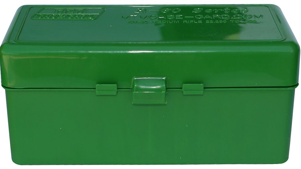 MTM Case-Gard 60 .22-250 to .308 Winchester Green