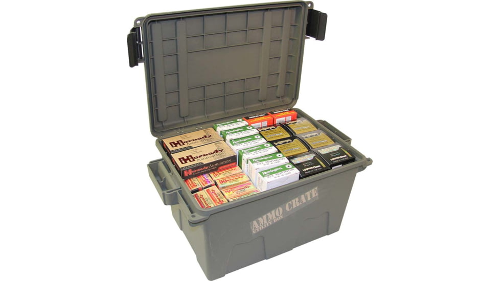 MTM 890 Ammo Crate Utility Box, 890 cubic in, Army Green, MTMACR7P18
