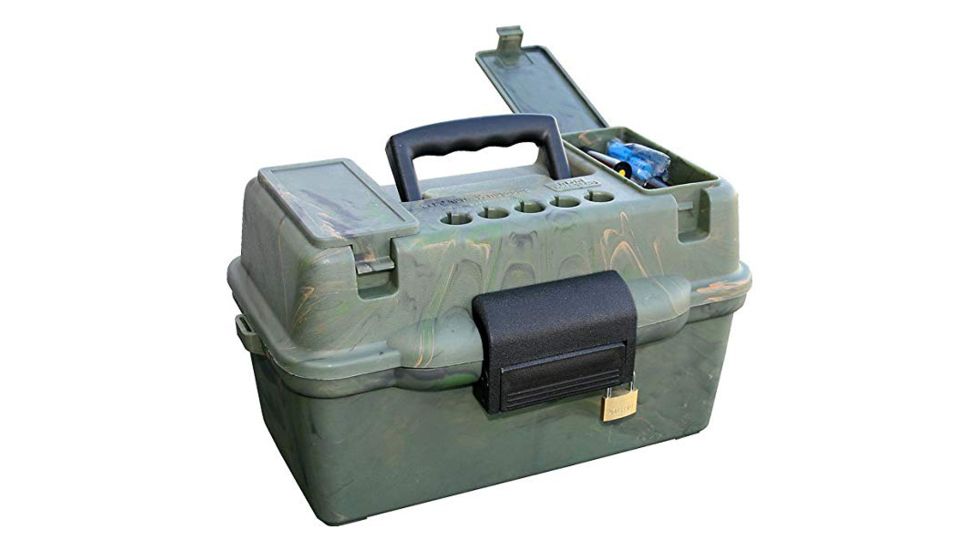 MTM Deluxe Shotshell Case Holds 100 Rounds 12/20 Camouflage