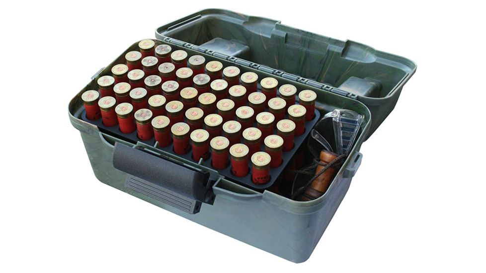 MTM Deluxe Shotshell Case Holds 100 Rounds 12/20 Camouflage