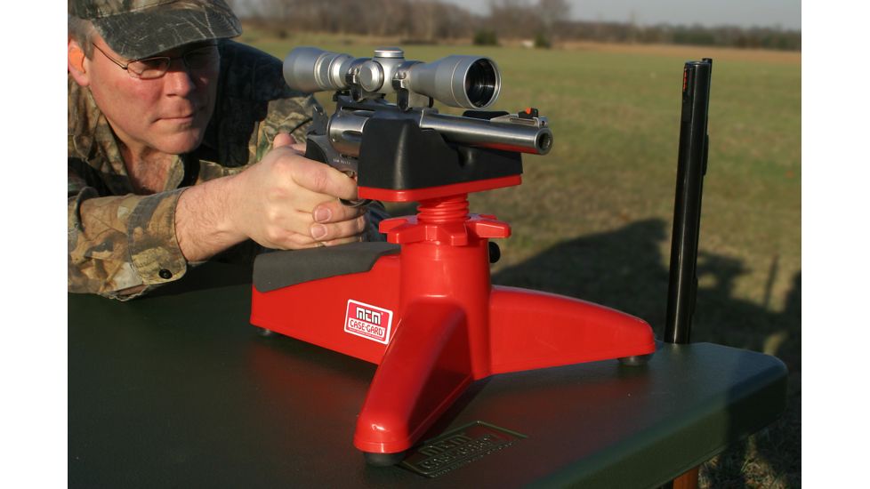 MTM Front Rifle Rest w/Rubber Shooting Pad FRR30