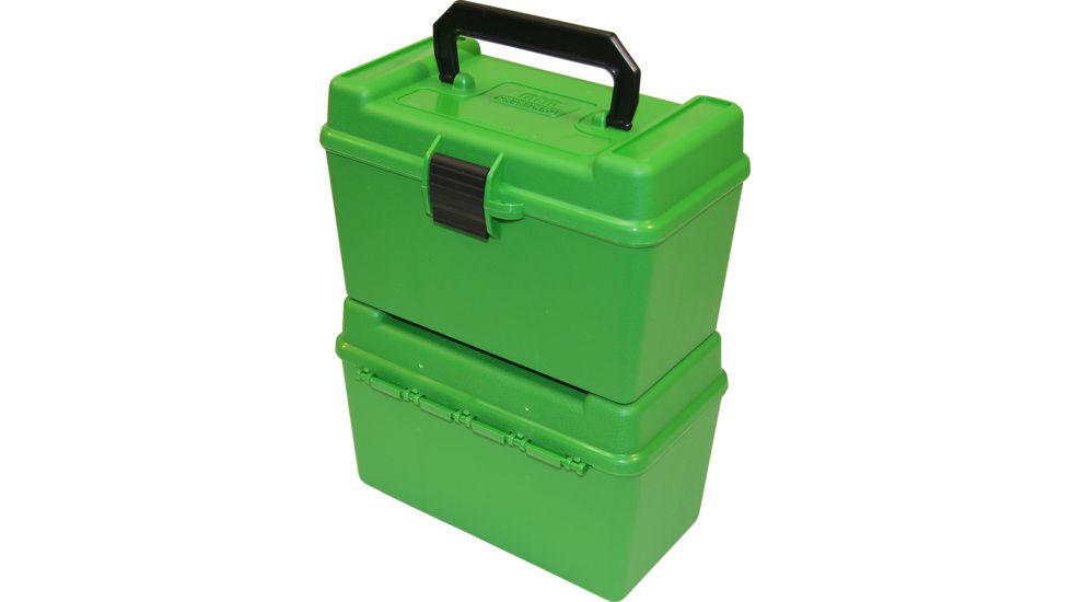 MTM H50 Ammunition Box .264 to .458 Winchester Magnum Green