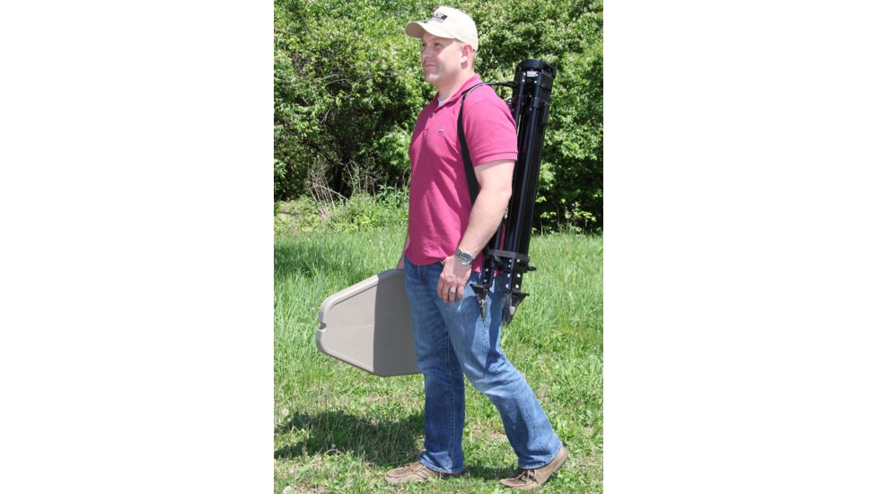 MTM High-Low Shooting Table, Dark Earth, HLST