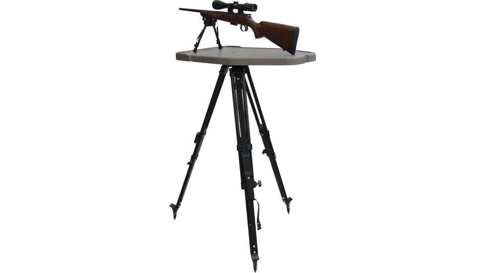 MTM High-Low Shooting Table, Dark Earth, HLST