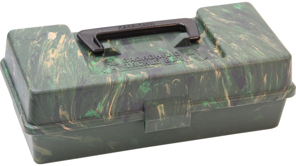 MTM Magnum Broadhead Tackle Box Wild Camo 11.7x5x4 Inches