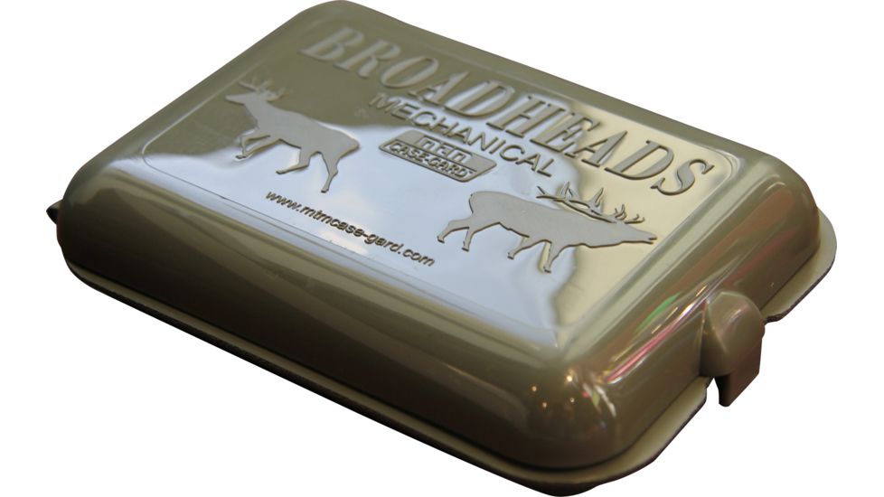 MTM Mechanical Broadhead Case, Army Green, BHM