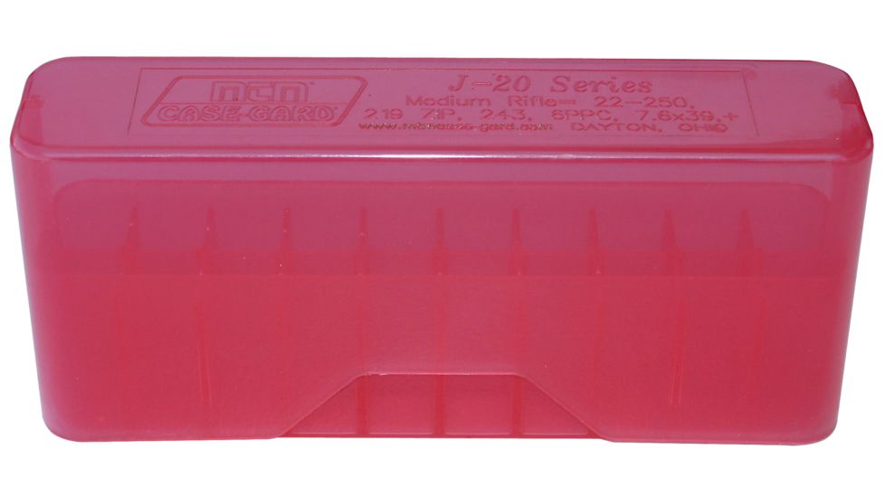 MTM Medium Base 20 Round Rifle Ammo Box J20M29