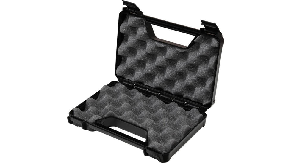 MTM Pistol Handgun Case, Single Up To 3in Revolver, Black, 803R