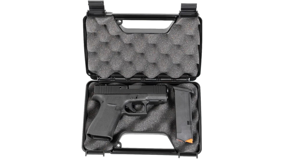 MTM Pistol Handgun Case, Single Up To 3in Revolver, Black, 803R