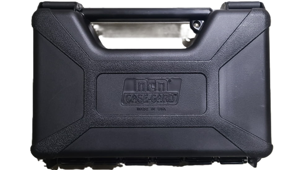 MTM Pistol Handgun Case, Single Up To 3in Revolver, Black, 803R