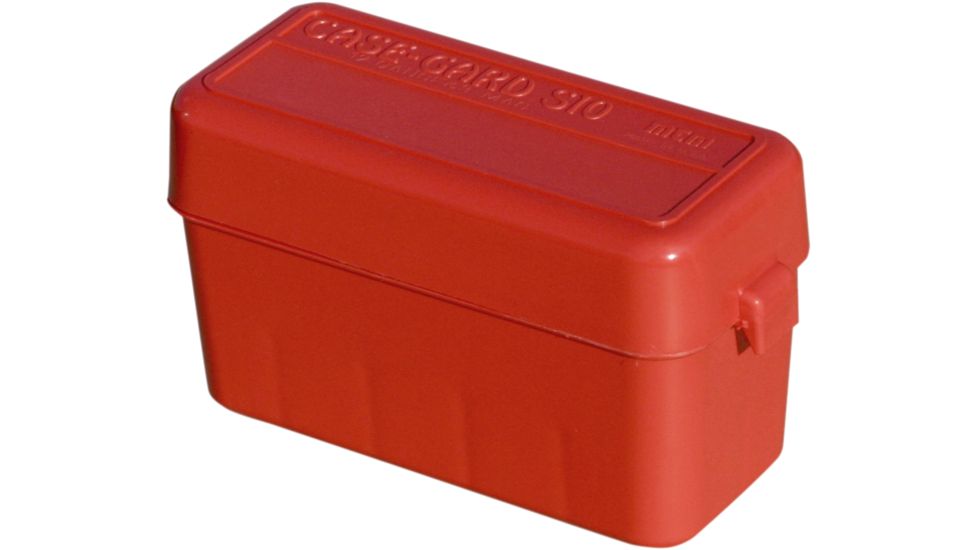 MTM Shotshell Box 10 Round Flip-Top 12 Gauge Up To 3in. S-10-30