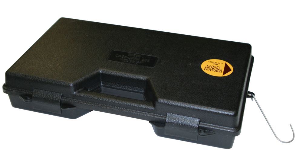 MTM Single Pistol Case, Black, for 8pt8in Barrel Handguns 808-40
