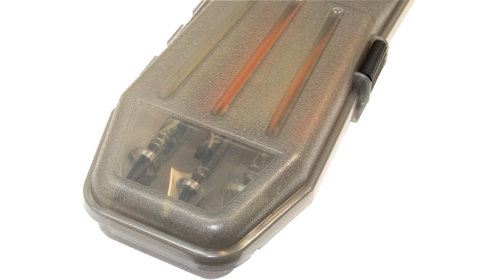 MTM Traveler Bolt Case/ 6 Bolt, Gray, BTBC-41