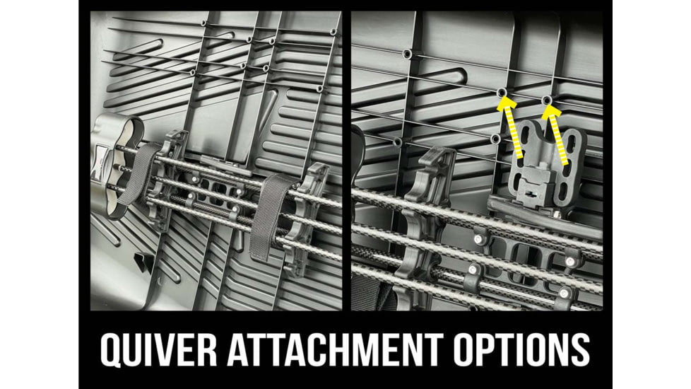 MTM Traveler Bow Case 44 Black with Wheels 0BDD2928, MTBC44