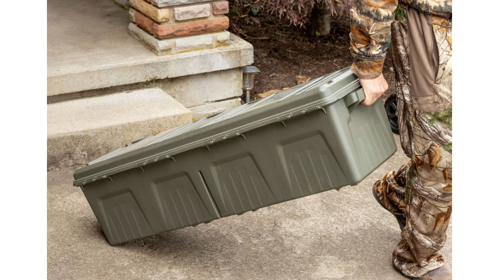 MTM Wheeled Mobile Gear Crate w/The Mule Divider and Tray, Army Green, MGC