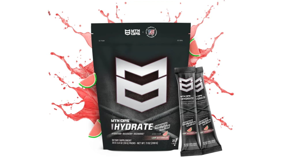 MTN OPS Hydrate Drinks, Sour Watermelon, 1134690320