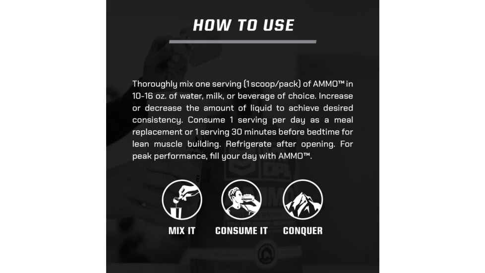 MTN OPS Ammo Supplemental Beverages