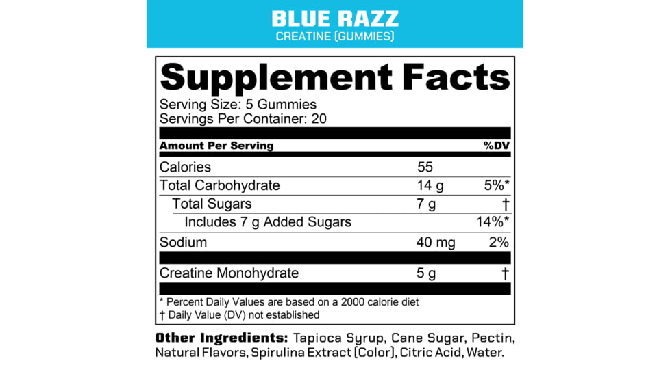 MTN OPS Creatine Gummy