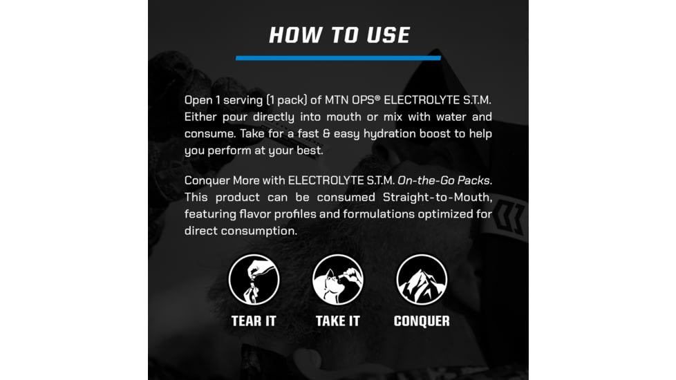 MTN OPS Electrolytes Drinks
