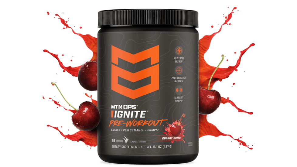 MTN OPS Ignite Pre-Workout Powder