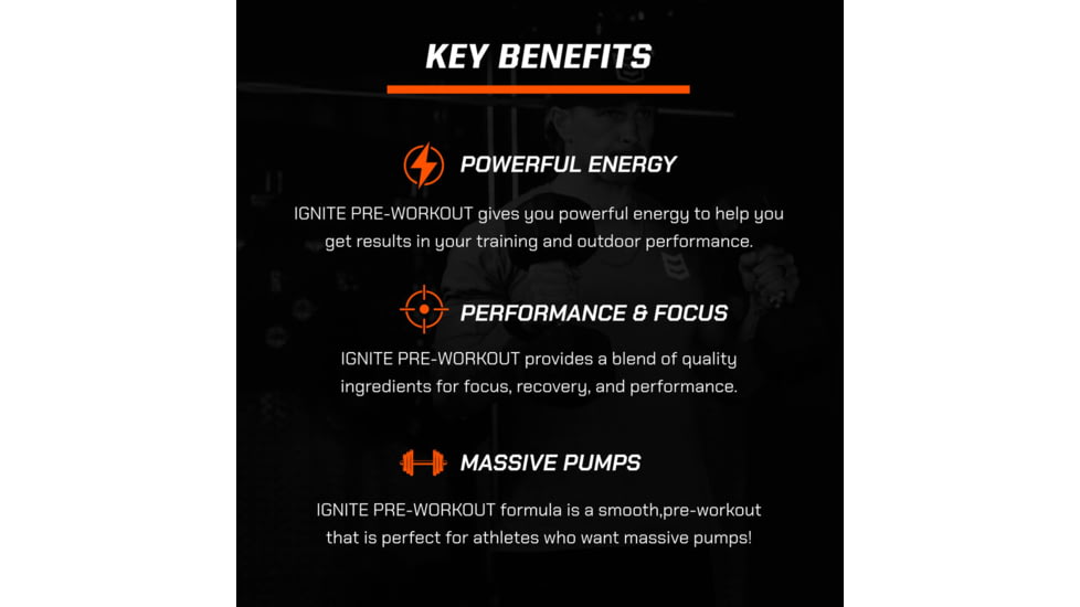 MTN OPS Ignite Pre-Workout Powder
