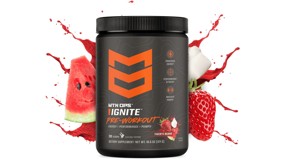 MTN OPS Ignite Pre-Workout Powder