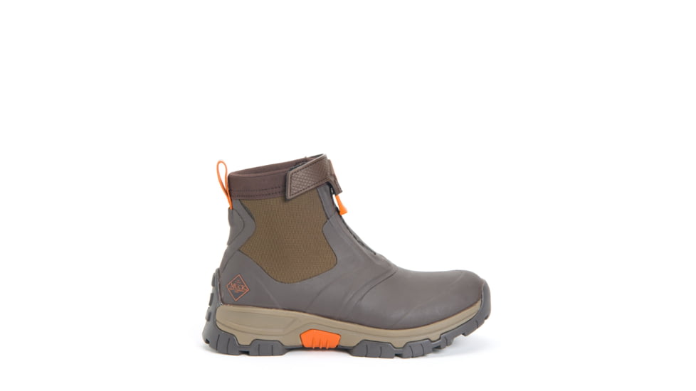Muck Boots Apex Zip Mid Boots - Mens, Dark Brown, 13, AXMZ-900-BRN-130