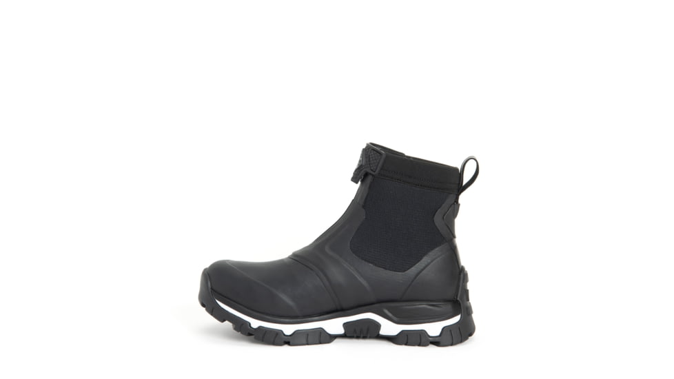 Muck Boots Apex Zip Mid Boots - Womens, Black/White, 7, AXWZ-000-BLK-070