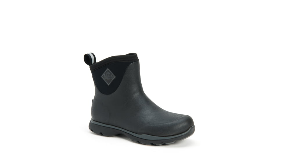 Muck Boots Arctic Excursion Ankle Rubber Boot - Men's, Black, 7, AELA-000-BLK-070